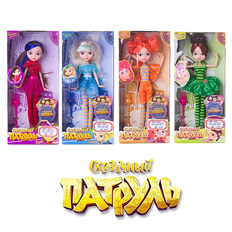 Совместная Fairy Patrol Doll красивая девушка патрульной команды русская игрушка|Куклы|
