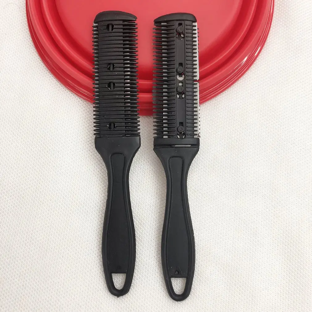 

Razor Double Sides Hair Cutter Double-sided Cutte comb hair clipper barber hair shave bangs thin hair cutting comb