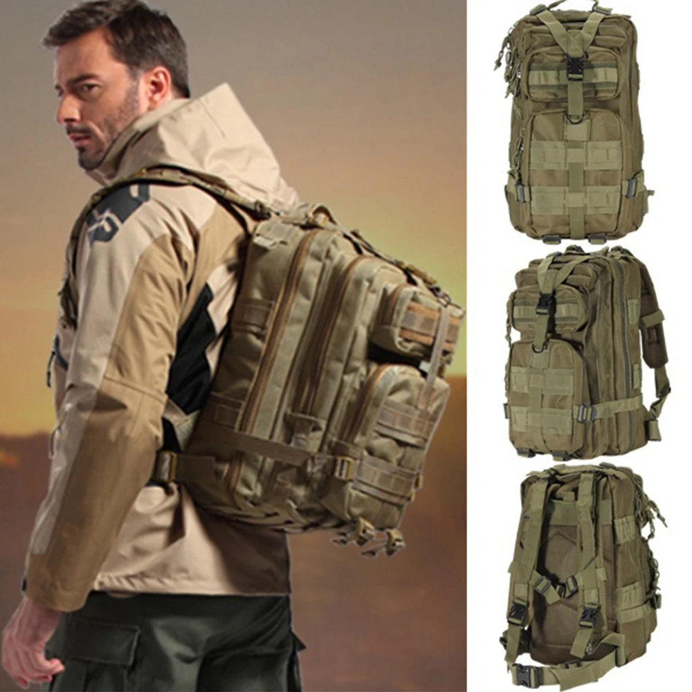 

Военный Рюкзак 1000D, нейлон, 30 л, водонепроницаемый тактический рюкзак, спортивный, кемпинг, туризм, треккинг, рыбалка, охотничьи сумки
