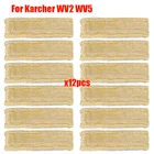 12 шт. швабры для Karcher WV2 WV5 запасные Запчасти салфетки нетканые мойщик машины тряпки Лейка Полотенца аксессуары