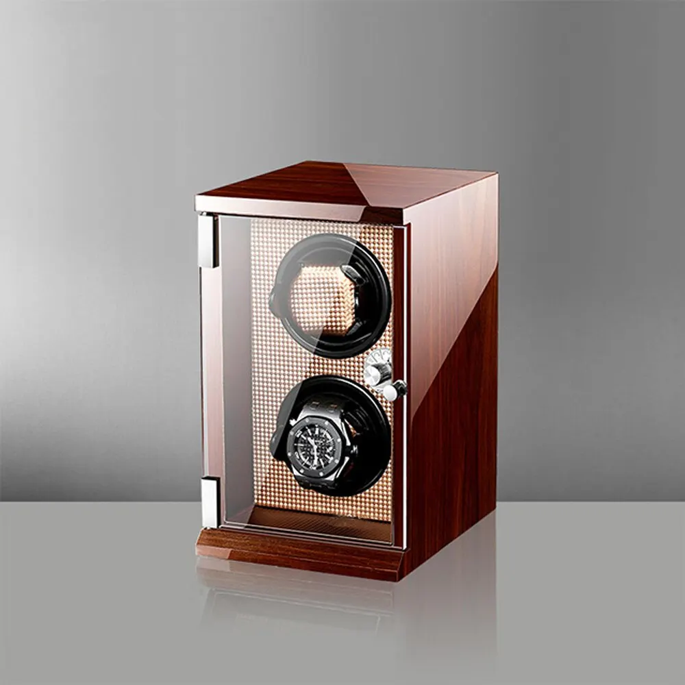 

LUNDA Automatic Watch Winder Box Uhrenbeweger Mechanical Display 2 Slots Male watch Automatic