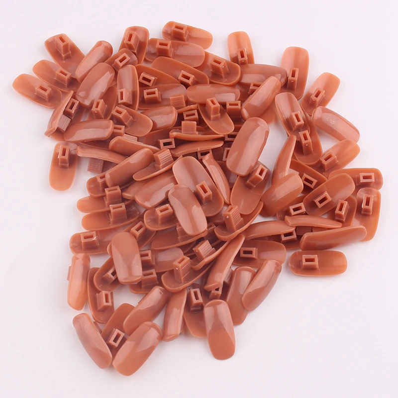 100 шт. Типсы для ногтей профессиональный ручной инструмент нейл арта