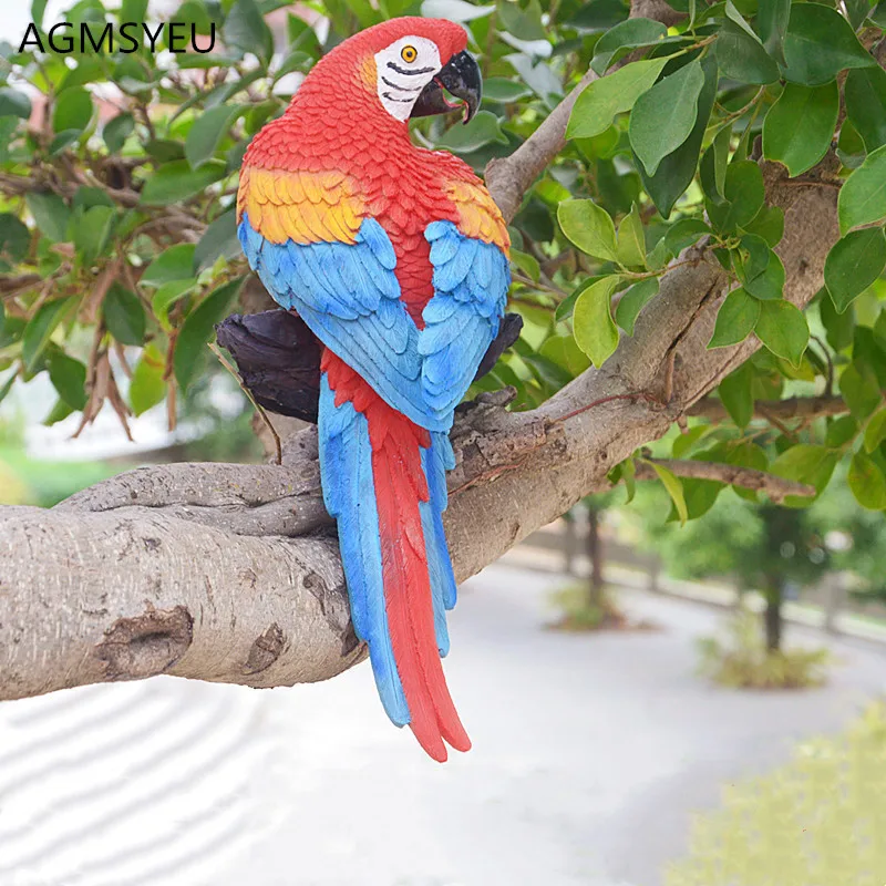 Имитация каучукового попугая домашний декор Ручная работа креативная модель
