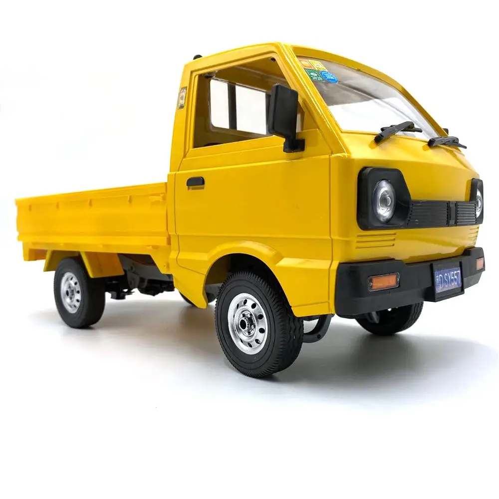 WPL D12 1/10 2 4G 2WD военный грузовик гусеничный внедорожник Радиоуправляемый