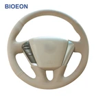 Бежевая искусственная кожа PU Ручное шитье Чехлы рулевого колеса автомобиля для Nissan Teana Murano Z51 Elgrand Quest 2008 2009 2010-2020