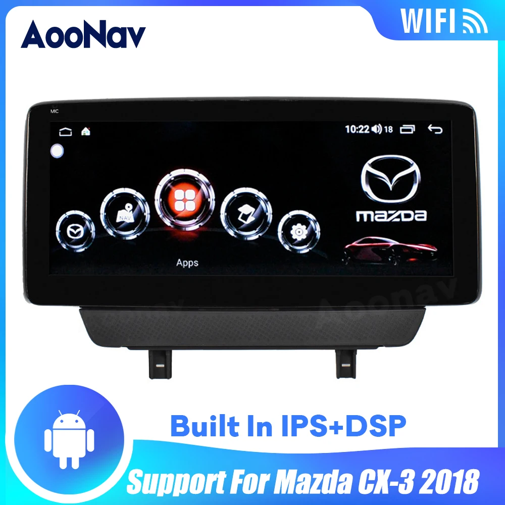 

2 Din Car Radio GPS Navigation Radio Multimedia Player For Mazda CX-3 2018 HD Vertical Screen Car Autoradio Player