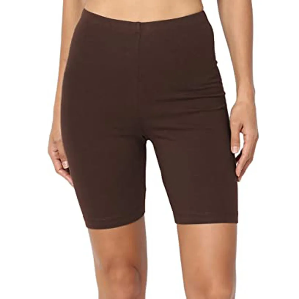 Женские шорты для йоги летние фитнеса спортивные леггинсы спортзала бега