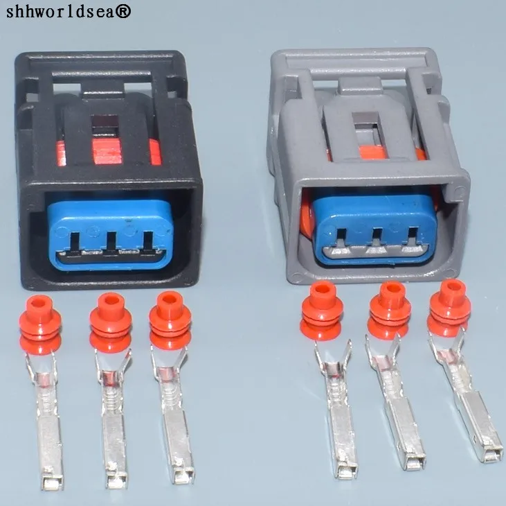Shhworldsea 3 Pin/способ 2 мм катушка зажигания высокого Напряжение разъем для Ford Focus