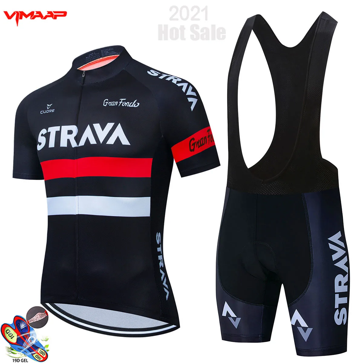 

STRAVA Pro Team Cycling Jersey Suit Bike Set MTB Ciclismo Ropa Jacket Bib Shorts Maillot Bicycle Kit Sportwear Shirt Clothing