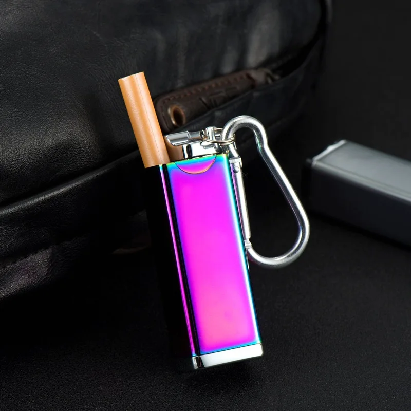 

Portable Ashtray Keychain Outdoor Carabiner Cigarette Accessories Gadgets for Mountaineering Enthusiasts Small and Light Gifts