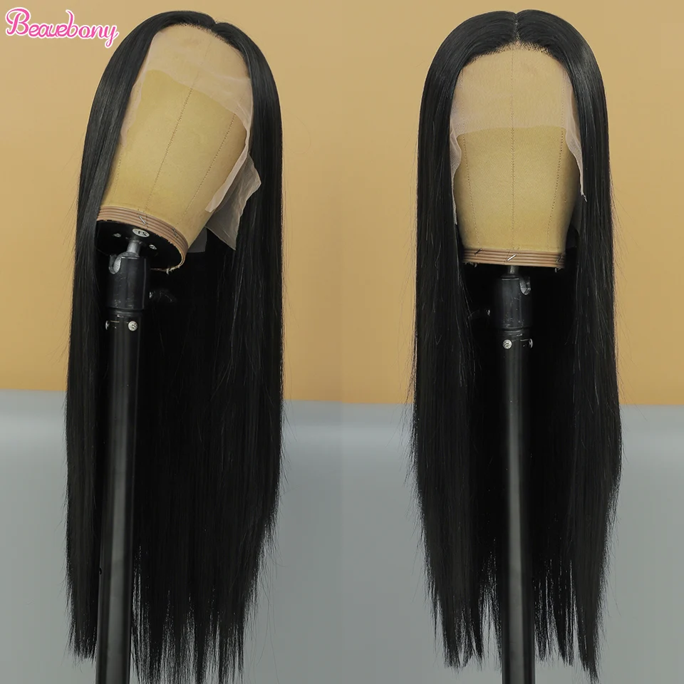 

360 синтетические парики на сетке спереди, черные прямые женские длинные парики на сетке спереди, 360 Женский парик на сетке спереди