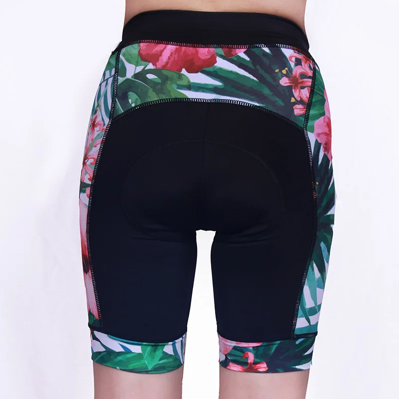 

Genuine Meikroo water flower women bicycle cycling shorts Summer bicycle shorts 3D Padded Cycling wear
