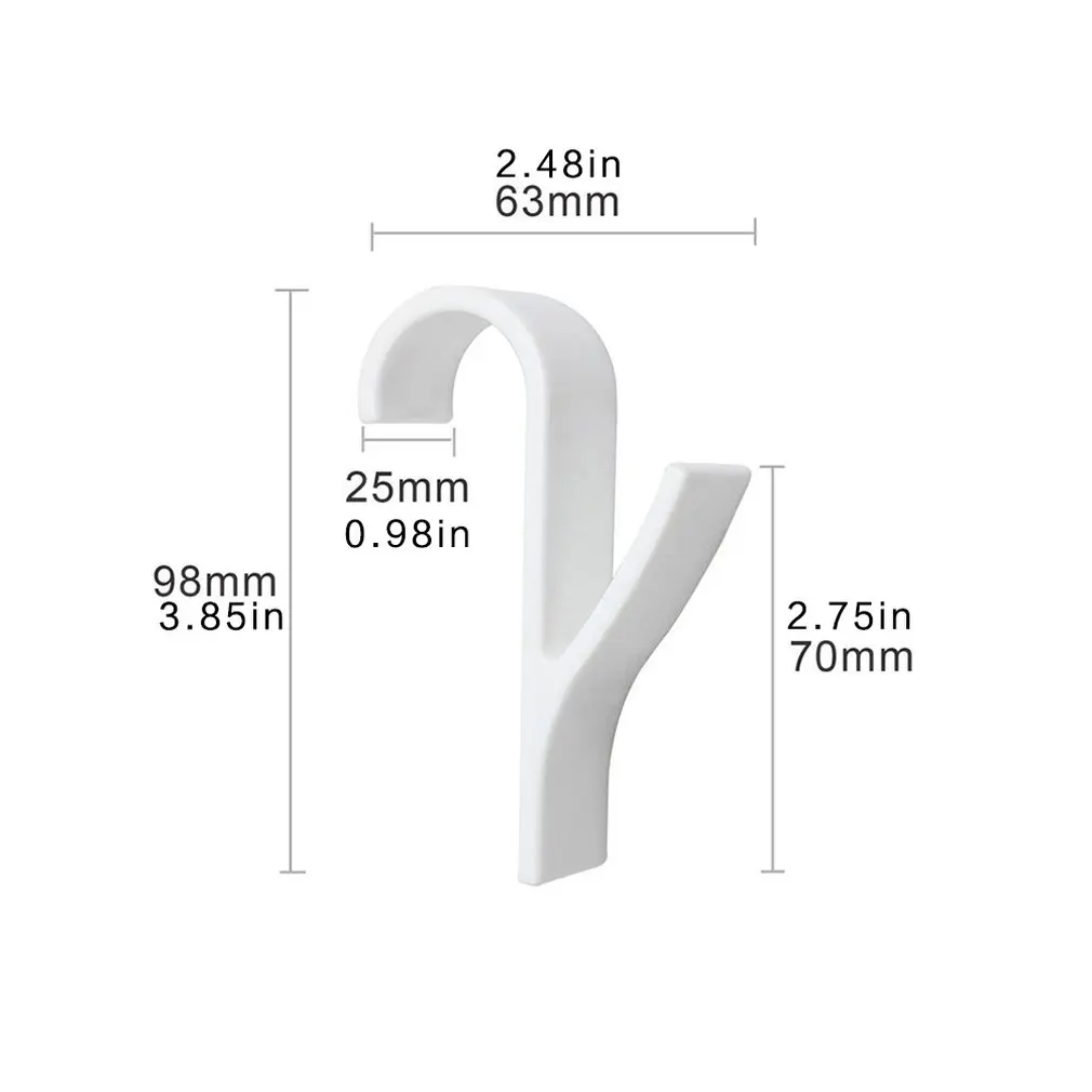 

Radiator hook white plastic hook Heating hook practical hook without hardware or installation durable and strong