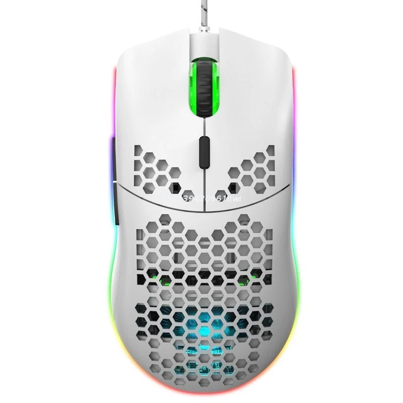 

Подходят для регулировки 6 кнопок игровой USB проводной сотовой полый RGB игровой мыши Прямая поставка