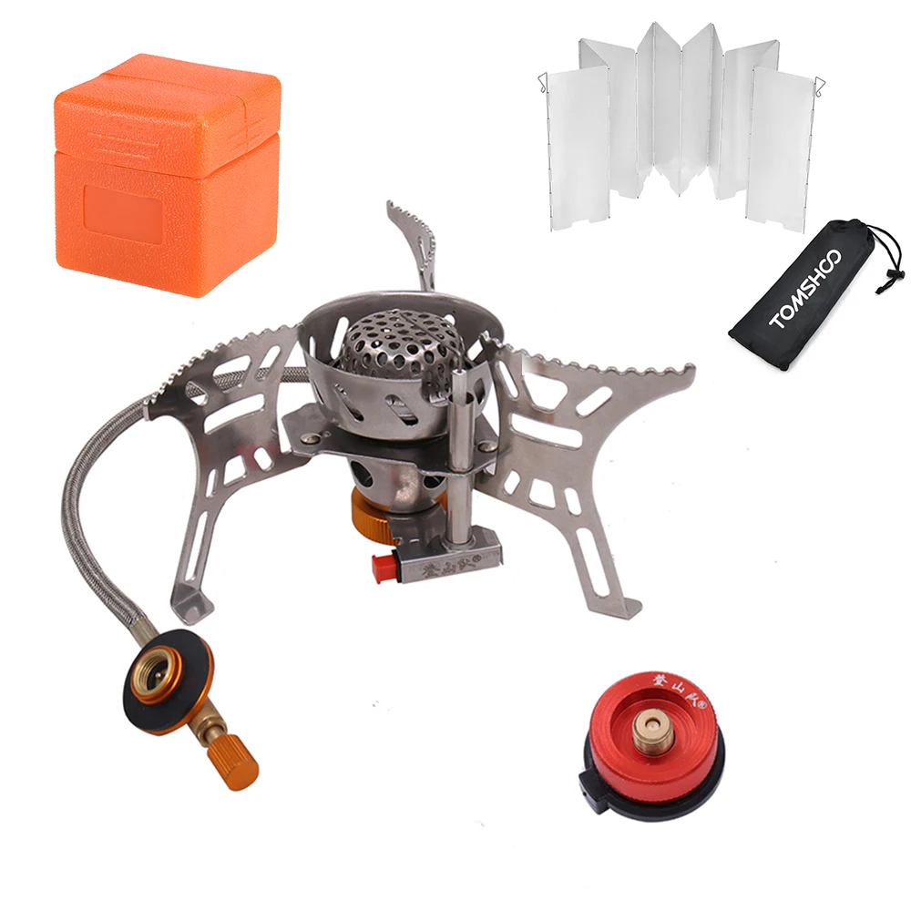 Туристическое оборудование газовая ветрозащитная плита уличная для