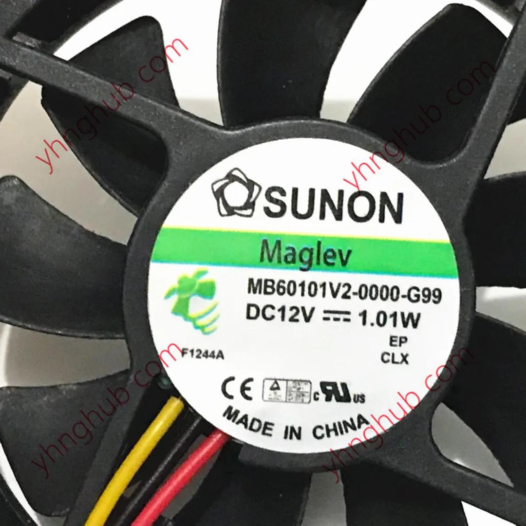 SUNON MB60101V2-0000-G99 DC 12V 1.01W 60X60X10mm Server Cooling Fan | Компьютеры и офис