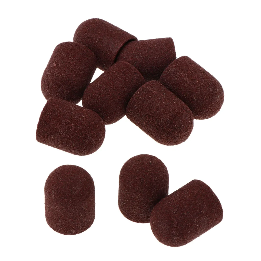 

10X Nail Sand Circle Polishing Head for Nail Drill Nail Polish Manicure
