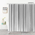 Серая полосатая занавеска для душа s, современная простота, занавеска для ванной комнаты, домашний декор для туалета, дверная занавеска, Товары для ванной комнаты, аксессуары