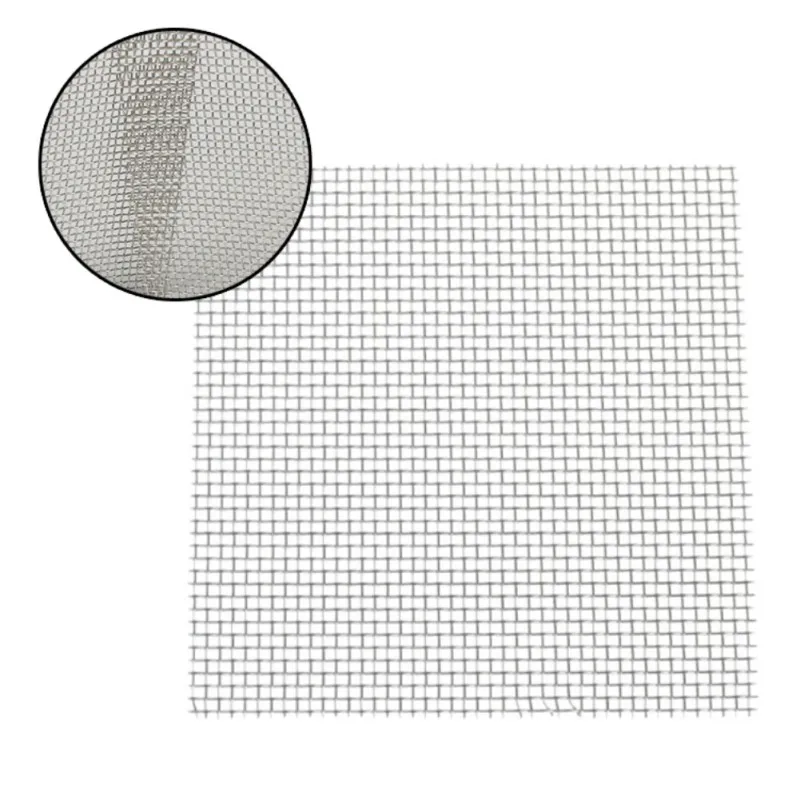 5 PCs Aquarium Fish Tank Stainless Steel Wire Mesh Pad Plants Moss Net Decor 8x8 cm New Top quality | Дом и сад