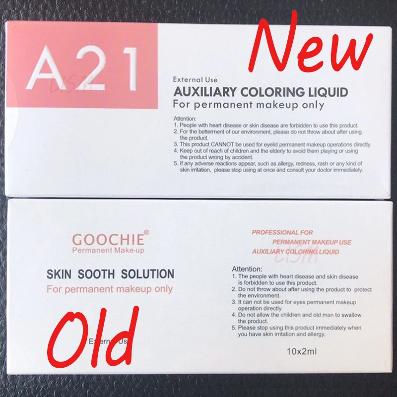 Новый микропигментный крем Goochie после татуажа средство для перманентного