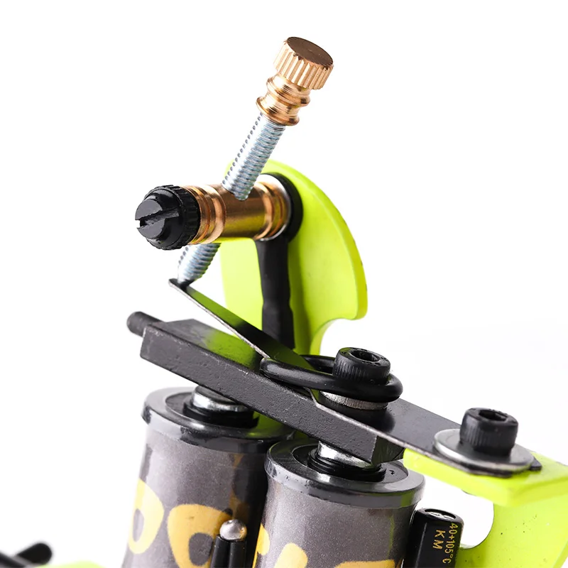 Совершенно новая машинка для татуировок с зеленым зерном высококачественная