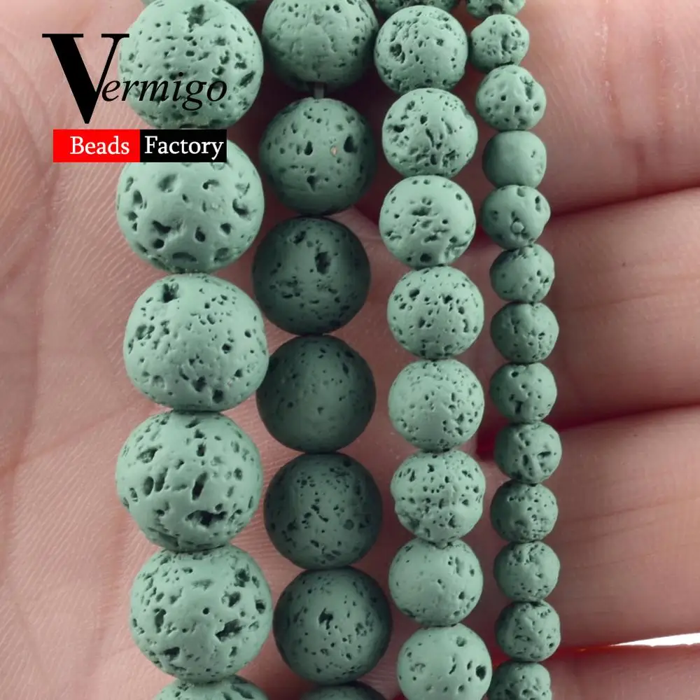 Круглый светильник из натурального камня зеленый гематит лавы для изготовления