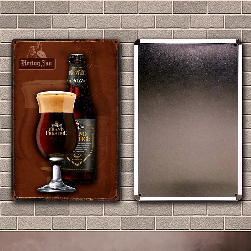 [Kelly66] Бельгийская Корона пива Экстра светильник Paulaner Leffe Hertog Jan жестяная арт
