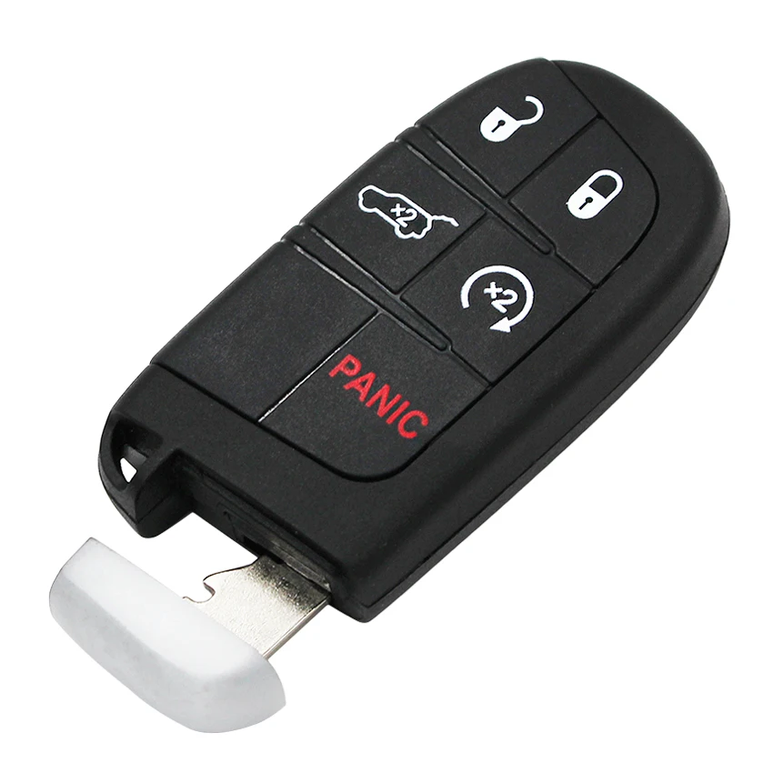 Новый чехол для ключей с 5 кнопками Dodge Journey Charger Дротика Durango chrysler 300 Для Jeep 4 + 1