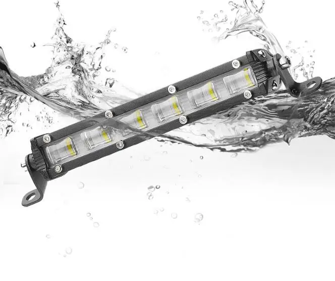 Светодиодный светильник бар 30 Вт 2 шт. набор аксессуаров VISORAK 7 дюймов