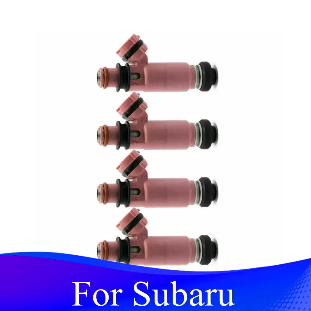 

Areyourshop 1955003910 новые розовые топливные инжекторы 565cc для Subaru STI WRX Forester 16611-AA370 195500-3910 16611AA370 автозапчасти