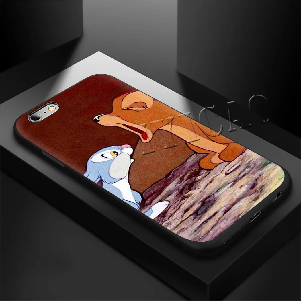 Bambi Thumper Soft Silicon phone Case Cover for iPhone 5 6 7 8 11 5s 6s Plus X XS XR Max Pro | Мобильные телефоны и