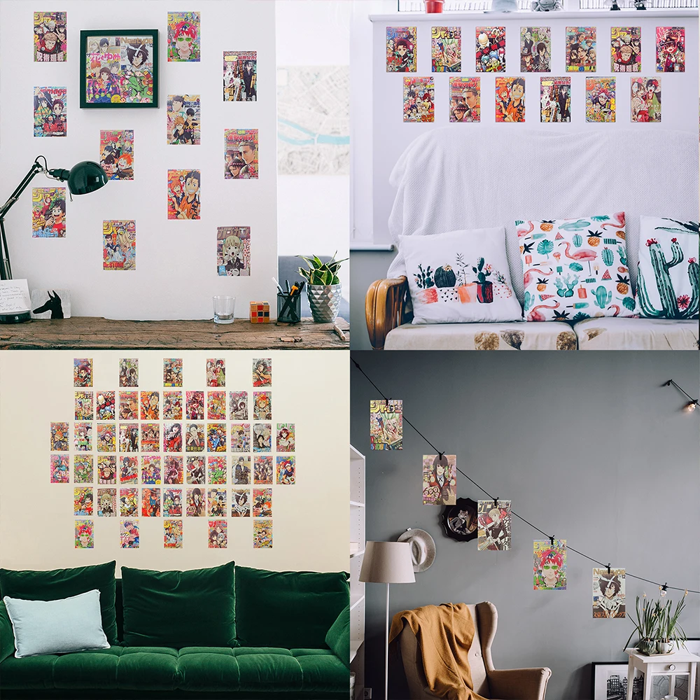 50 шт. набор для сборки коллажей на стену мальчиков | Дом и сад