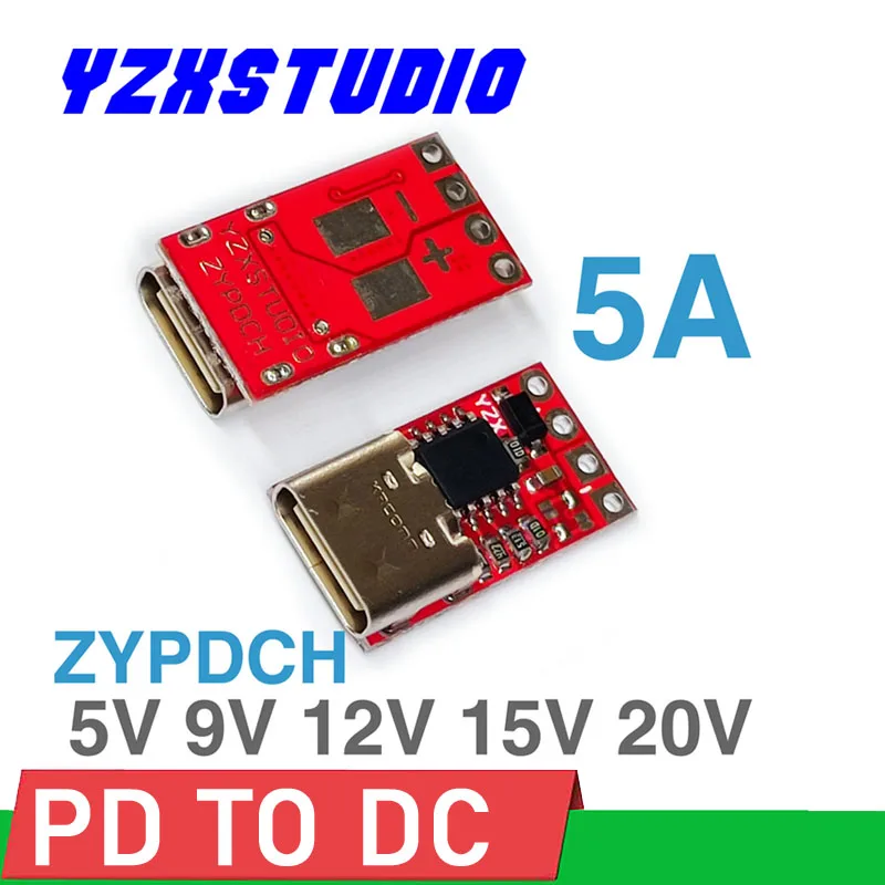 100W 5A TYPE C манок PD 2 0 3 до 5V 9V 12V 15V 20V DC адаптера триггера вспышки кабельное соединение