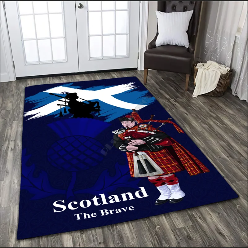 

Premium Scotland The Brave 3D Printed Rug Floor Mat Rug Non-slip Mat Dining Room Living Room Soft Bedroom Carpet
