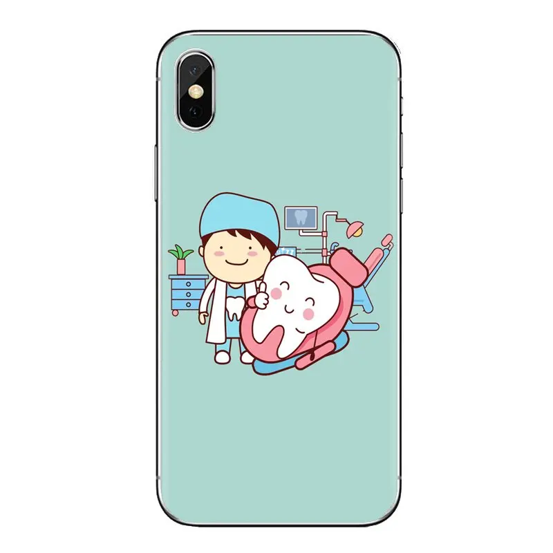 Nurse Doctor Dentist Tooth Injections For iPhone XS Max XR X 4 4S 5 5S 5C SE 6 6S 7 8 Plus Samsung Galaxy J1 J3 J5 J7 A3 A5 Case |