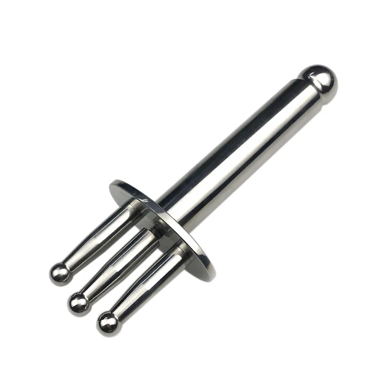 Массажная ручка из нержавеющей стали для магнитной терапии расслабляющий