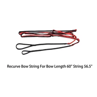 recurve bowstring for bow length 60 string length 56 5 hunting shooting accessories