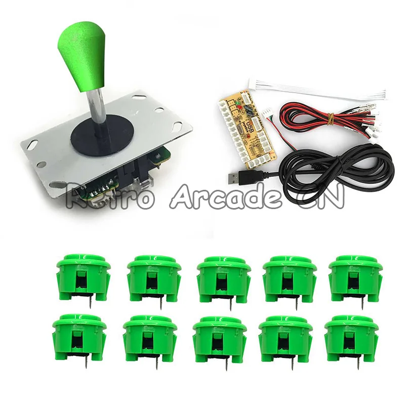 USB кодировщик для аркадных игр с нулевой задержкой ПК джойстик набор сделай сам