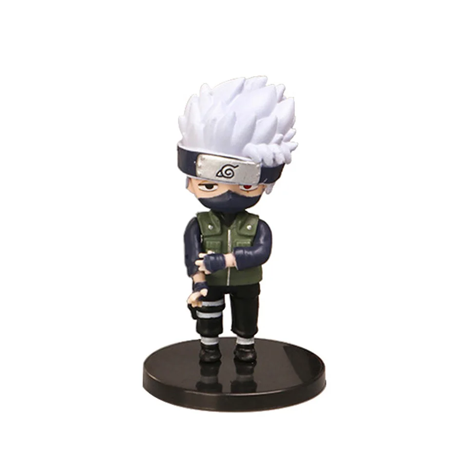 12 шт./компл. Аниме Naruto Shippuden Hinata Sasuke Itachi Kakashi Gaara Jiraiya Sakura Q версия ПВХ Фигурки