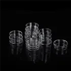 10 шт. 35x15 мм стерильные Полистирол Пластик чашки Петри тарелка с крышками