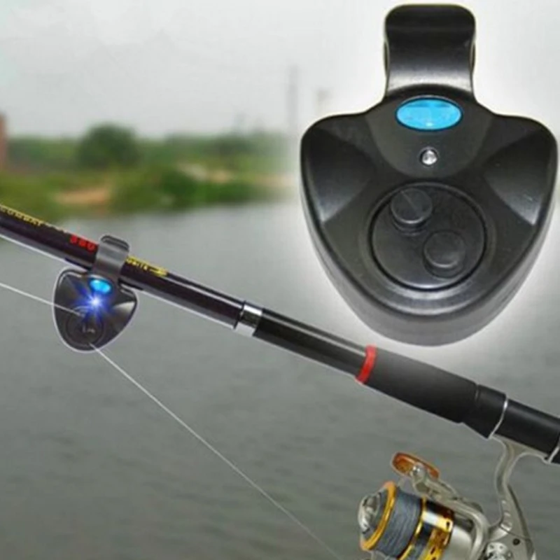 Электронная удочка светодиодный интеллектуальная идентификация|fishing led alarm|electronic