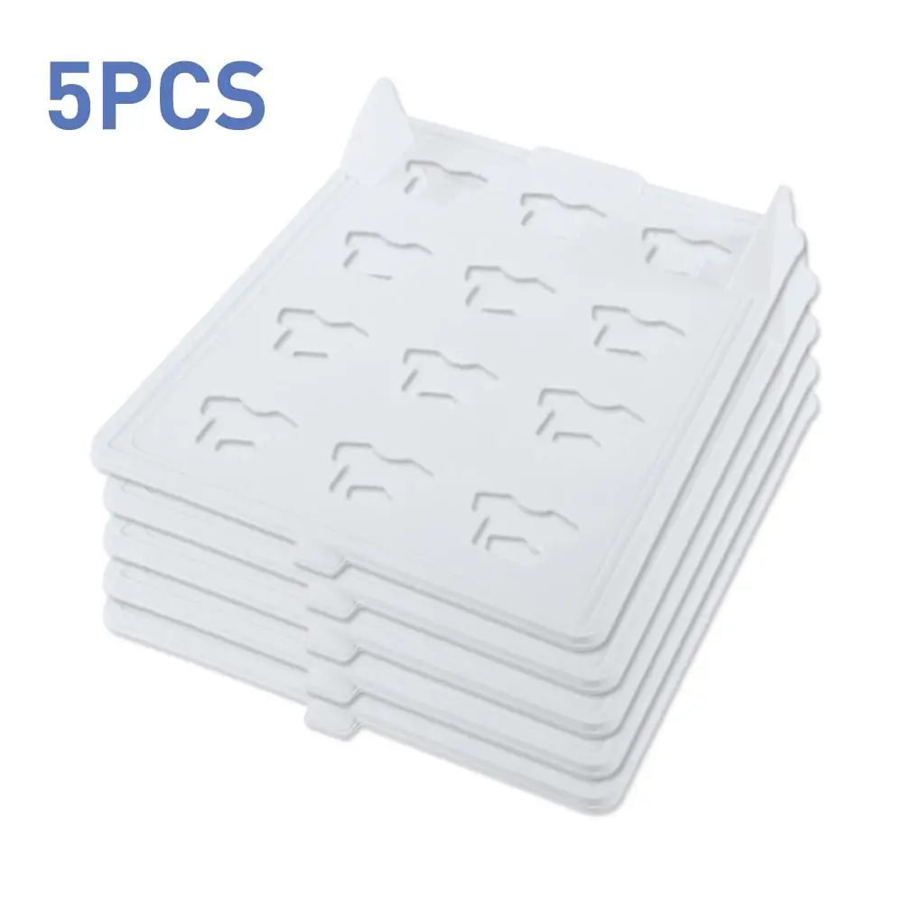 5PCS 10 шт складной для хранения одежды шкаф разделители полки одежды для хранения вещей рубашка Нижнее белье домашняя организационное Хранение Полка - Цвет: 5PCS