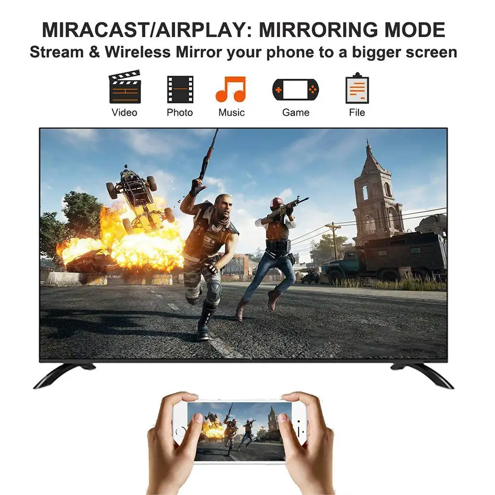 Tv Stick 2 4G/5G Hz видео WiFi дисплей HD экран зеркальное отображение ТВ Беспроводной