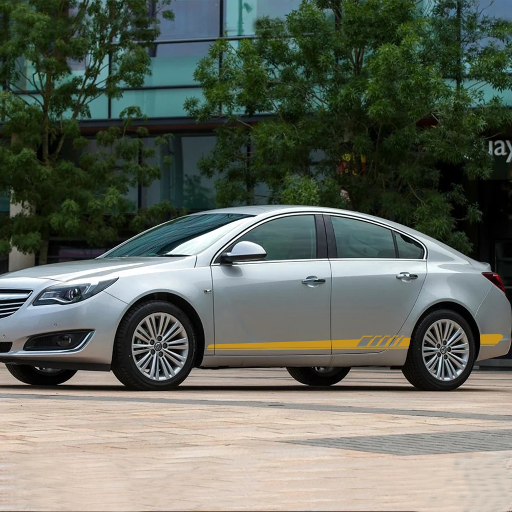 Боковые Стикеры для автомобиля Opel OPC Astra J H G K Insignia Corsa D B E Mokka Vectra виниловая пленка