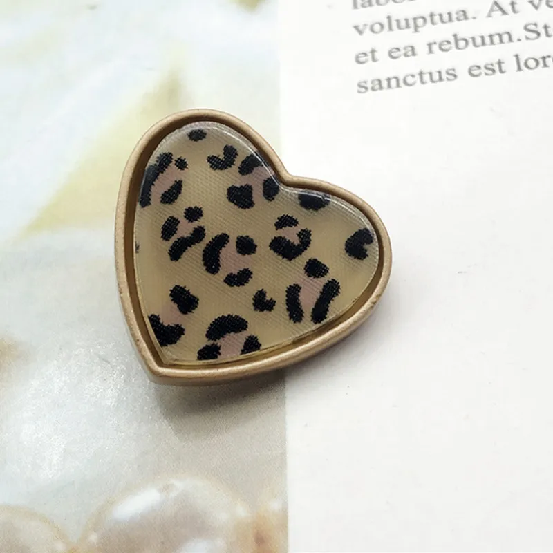 2 шт./лот 25 мм масляные металлические пуговицы Love Coat кашемировые материалы для