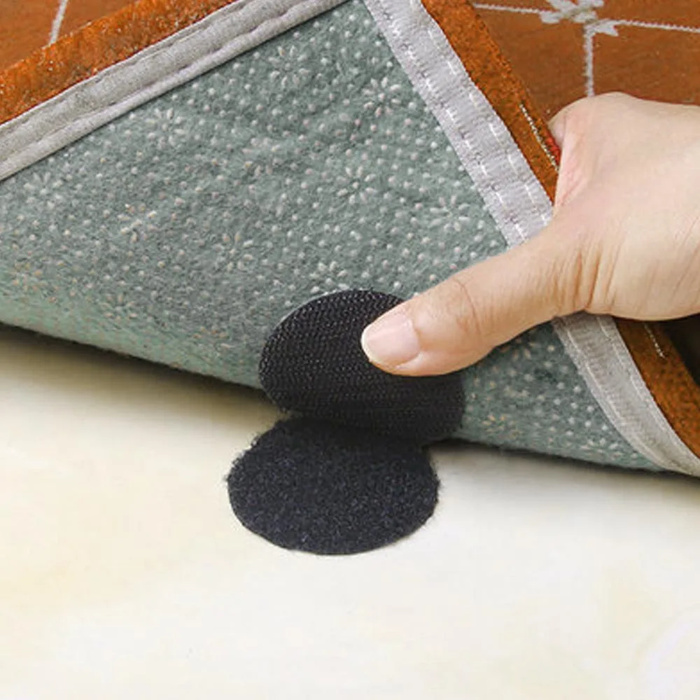 Анти-керлинг Non-slip Стикеры s самоклеющаяся лента ковер стикер на ручку колодки