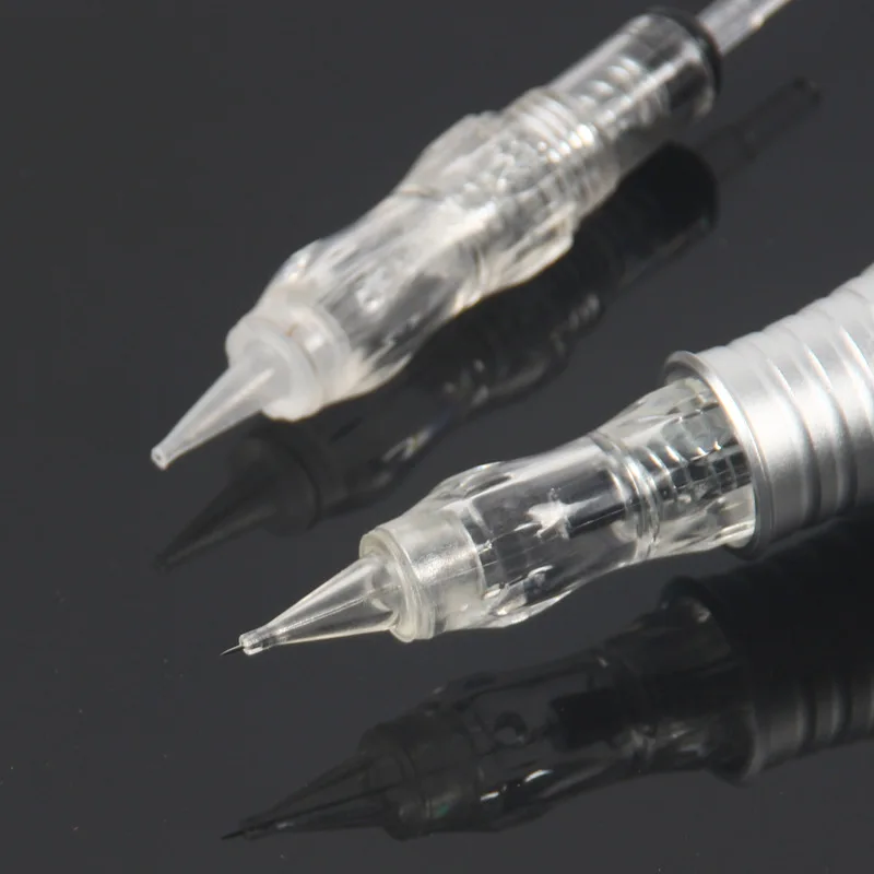10 шт. 1RL 3RL 5RL 7RL стерилизованные иглы для тату Перманентный макияж винтовые бровей