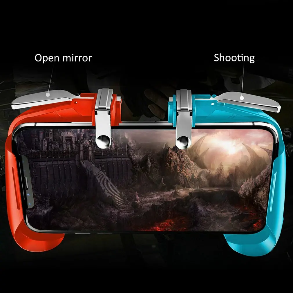 Для PUBG мобильный игровой контроллер геймпад триггер Aim Кнопка AK16 джойстик для шутеров для IPhone Android телефон для игрового планшета