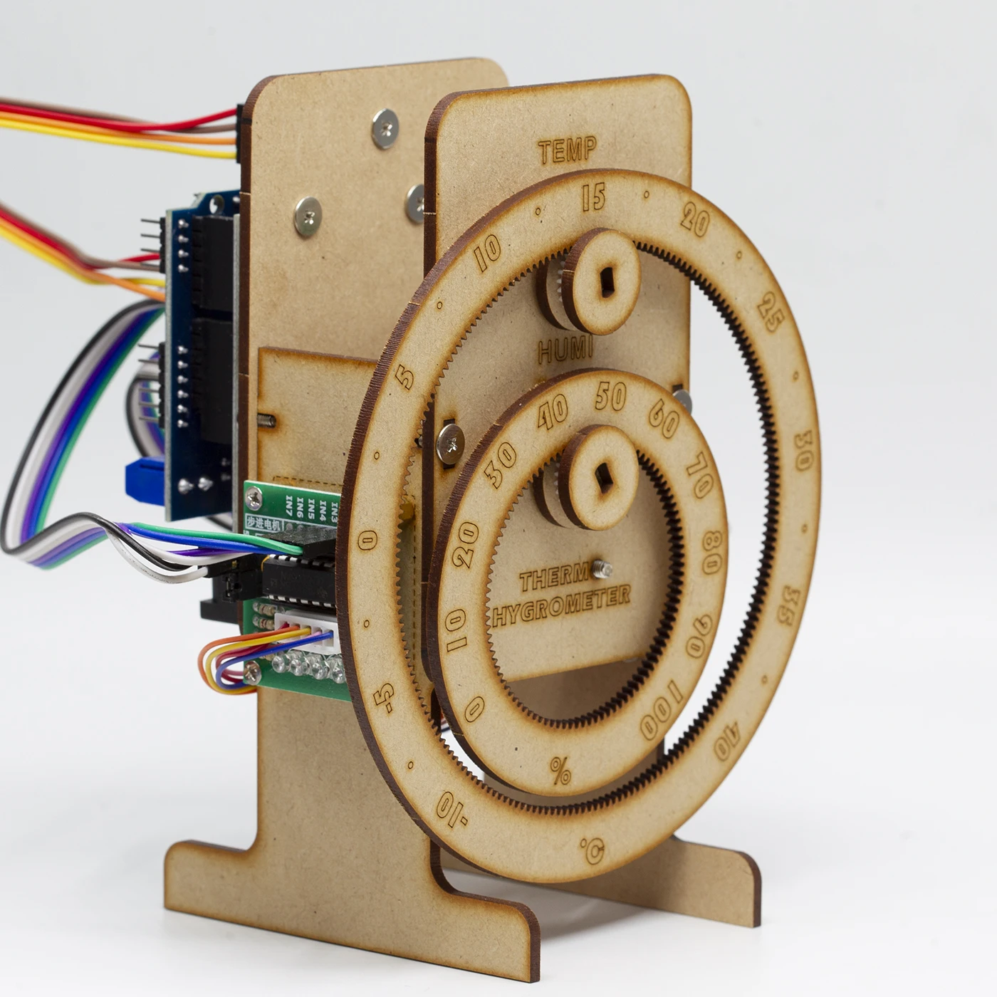 Новейший механический термометр Arduino креативная Сборная модель двигателя