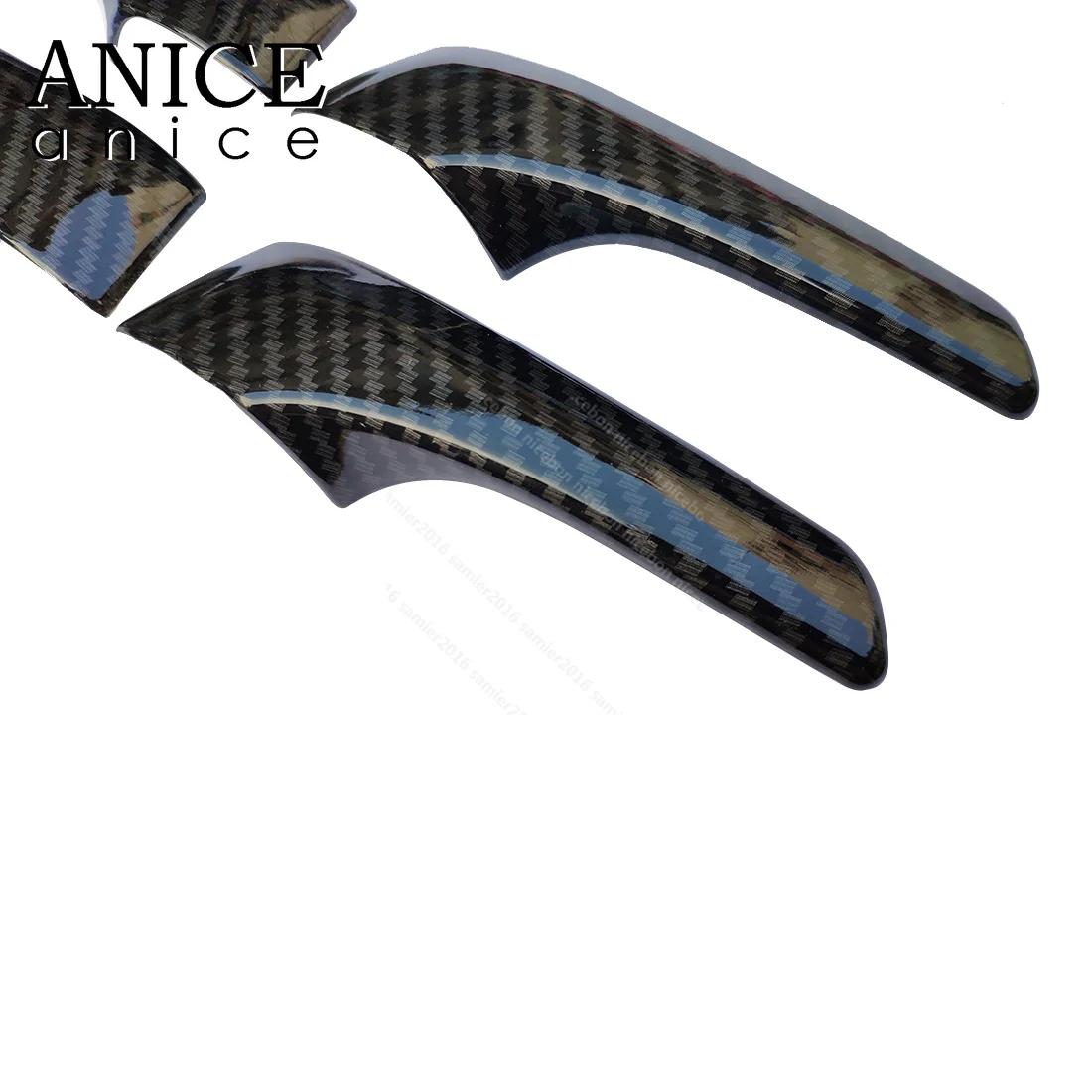 

4pcs Carbon Fiber Color Inner Door Open Handle Cover Fit for Toyota Hilux Revo Rocco 2015 2016 2017 2018 2019 2020